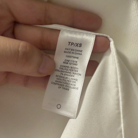 Dynamite White Women Blazer - Picture 4 of 4